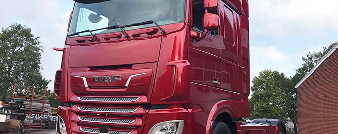 Nieuw span DAF XF Super Space Cab voor MTB Logistics